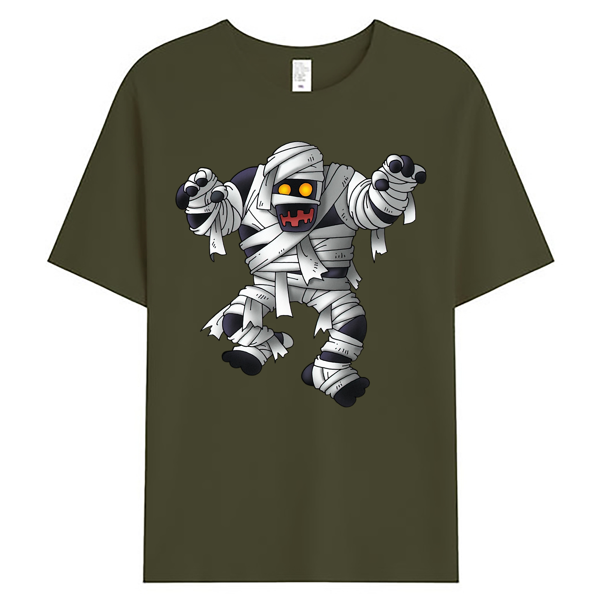 （画像用） ドラゴンクエスト Doragon Kuesuto Dragon Quest 綿100％ メンズ半袖Tシャツ｜肌触りやわらか＆通気性